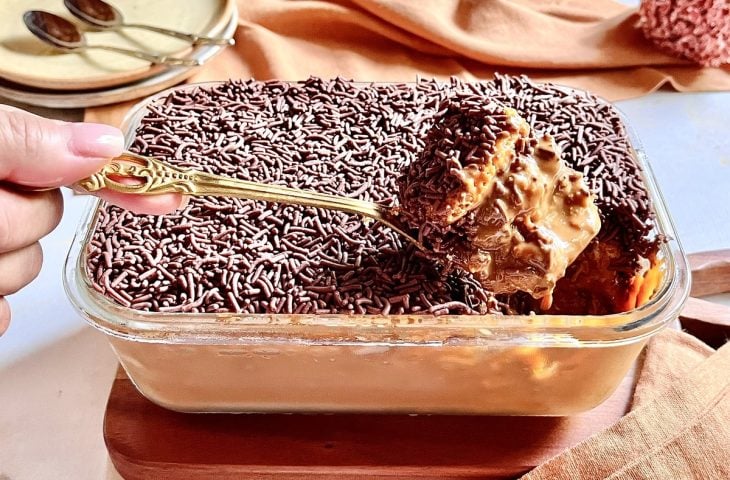 Pavê de doce de leite