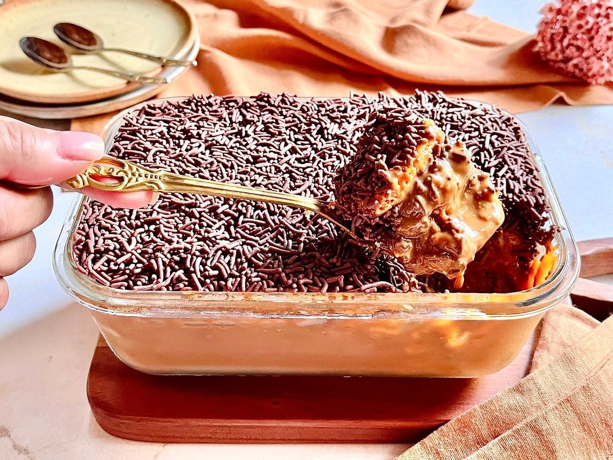 Pavê de doce de leite