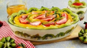 Pavê de frutas