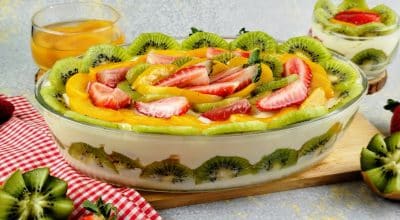 Pavê de frutas