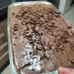 Pavê de ganache com creme branco - Foto de usuário