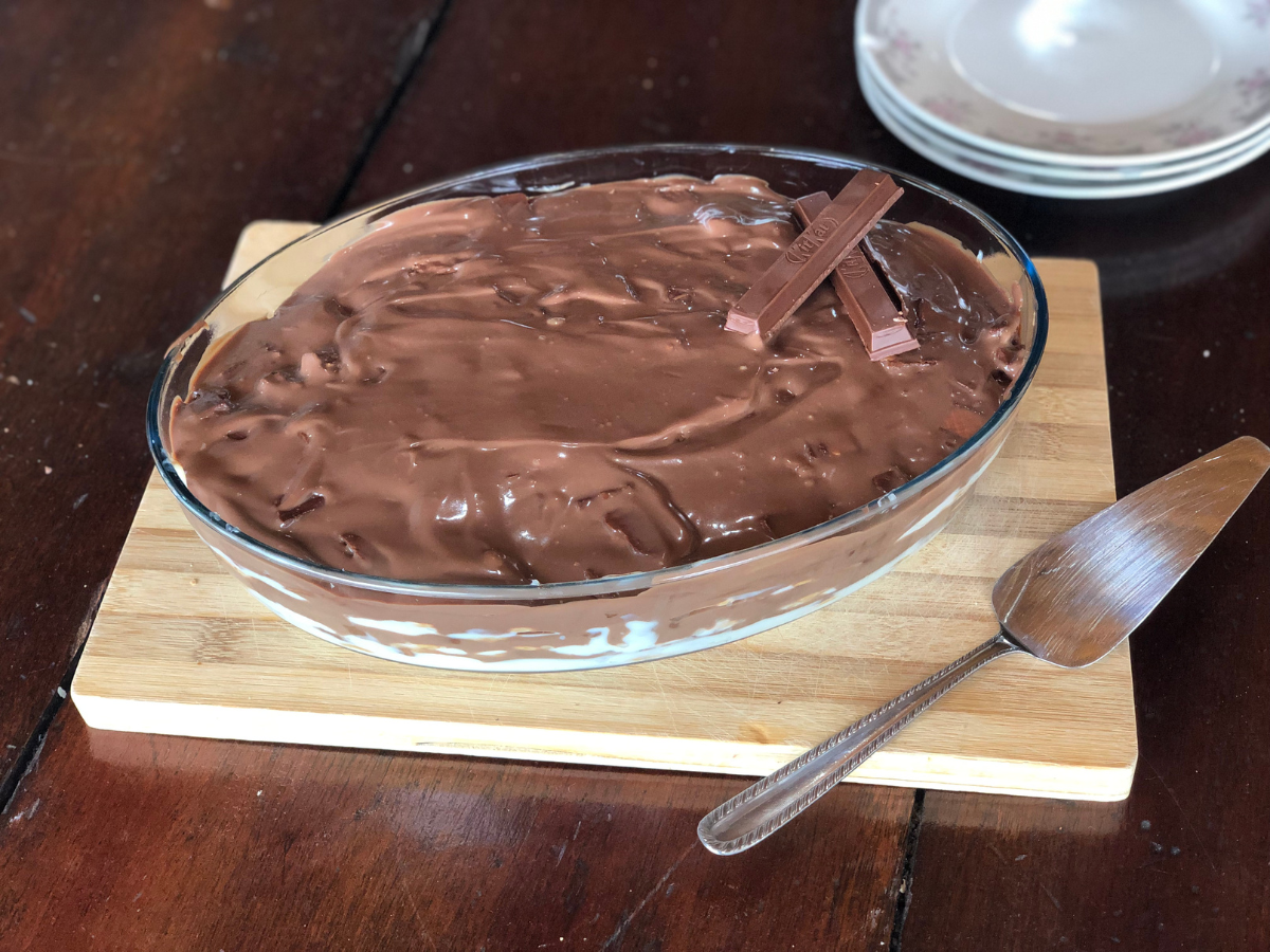 Pavê de Kit Kat