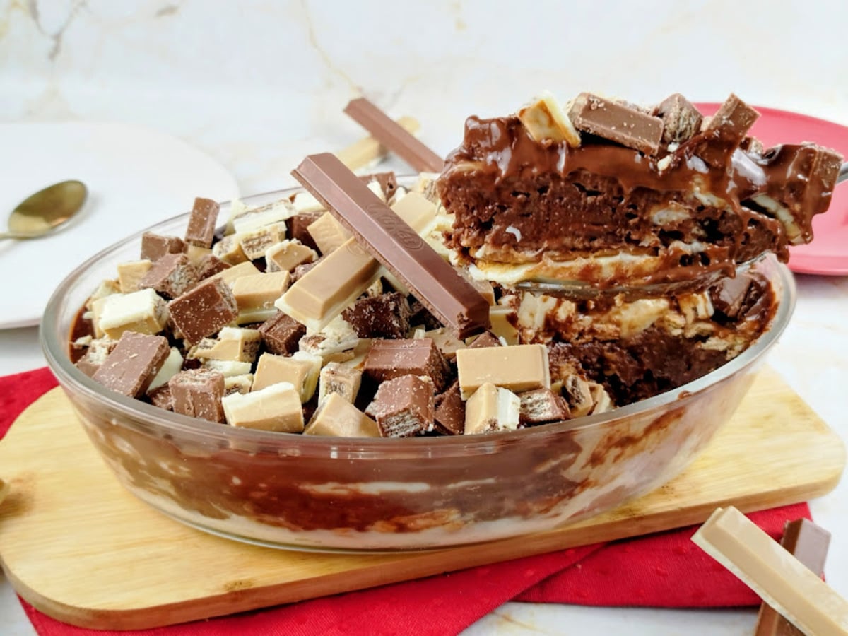 Pavê de Kit Kat