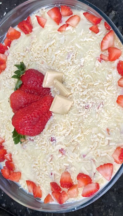 Pavê de leite Ninho com morango - Foto de usuário