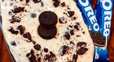 Pavê de Oreo com Chantininho