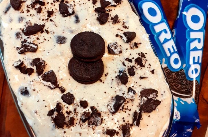 Pavê de Oreo com Chantininho