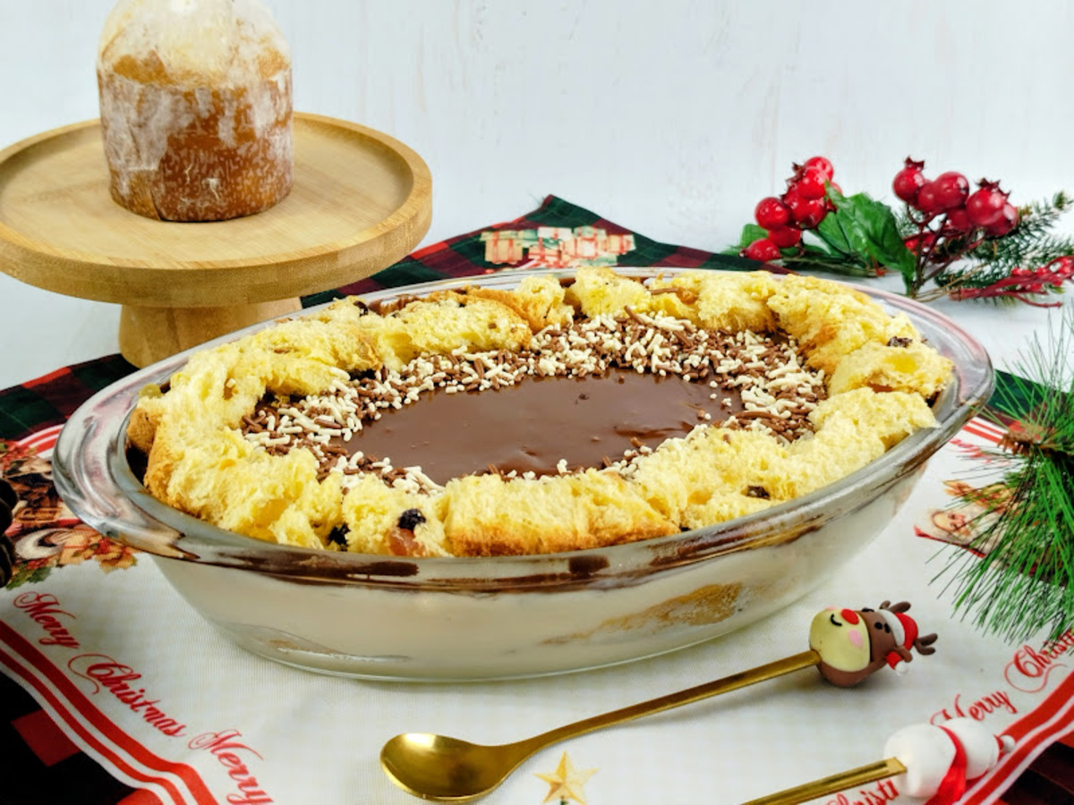 Pavê de panetone simples