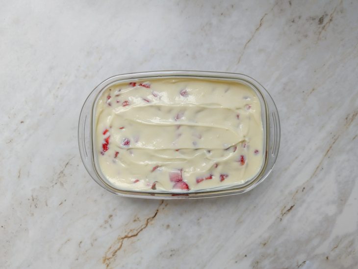 Pavê com as camadas prontas.