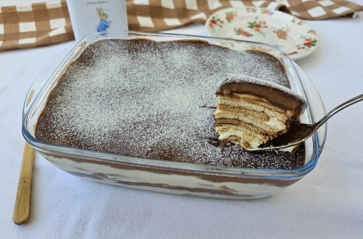 Pavê trufado de leite Ninho