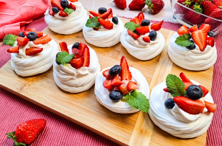 Pavlova fácil e rápida