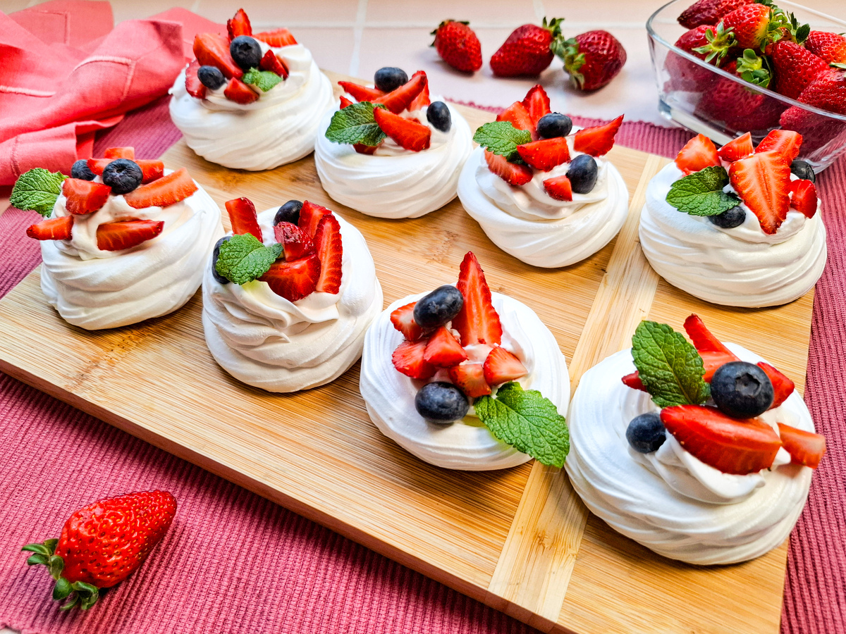 Pavlova fácil e rápida