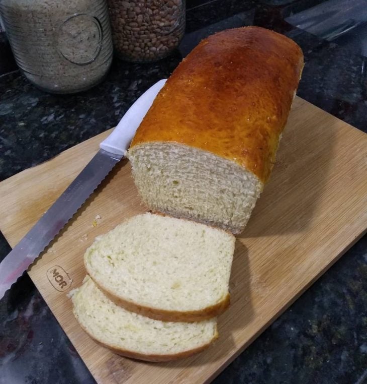 Pão de leite em pó