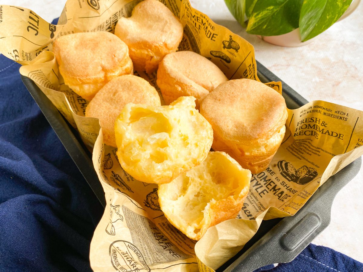 Pão de queijo de liquidificador com polvilho azedo