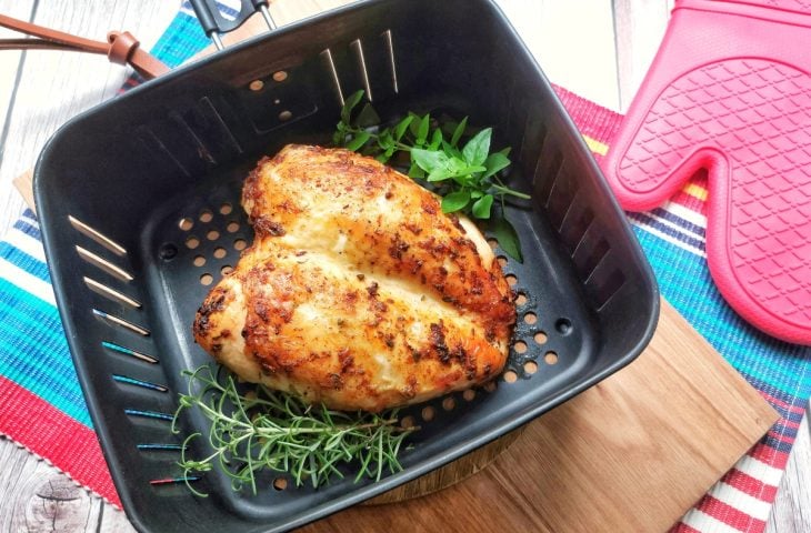 Peito de frango na airfryer