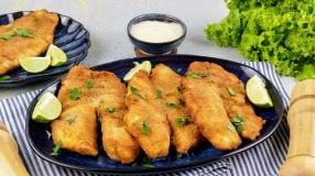 Peixe à milanesa