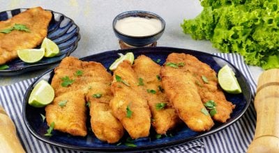Peixe à milanesa
