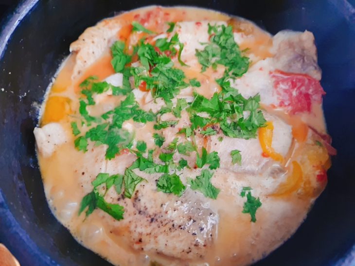 Peixe ensopado simples - Passo a Passo