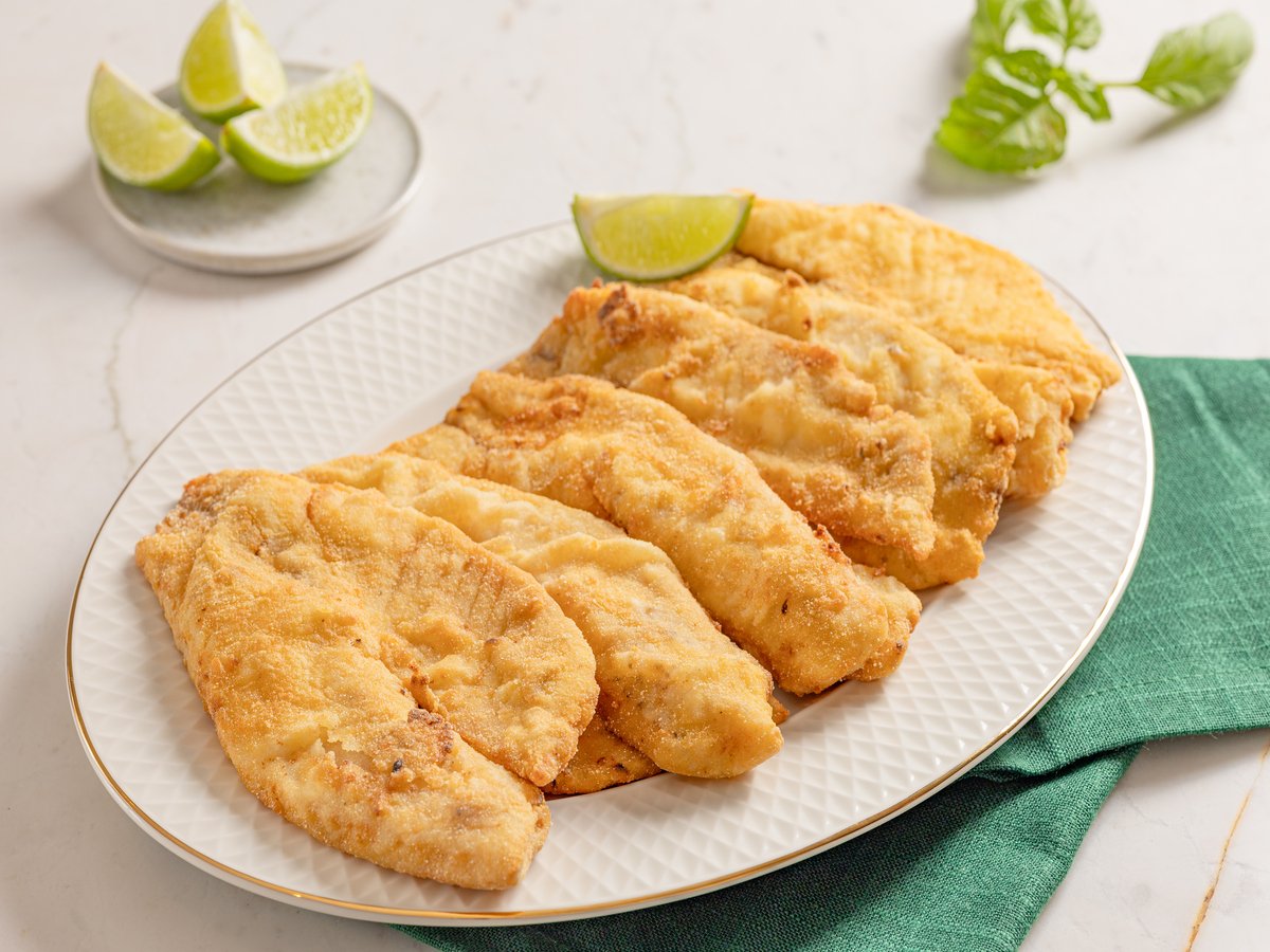 Peixe frito sequinho