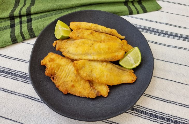 Peixe frito sequinho