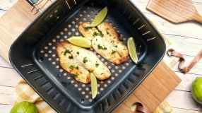 Peixe na air fryer