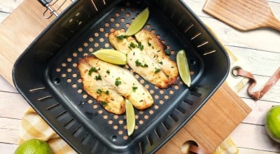 Peixe na airfryer