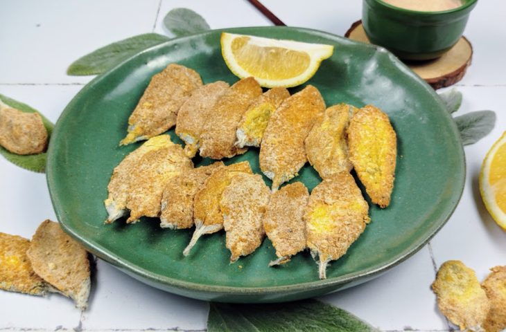 Peixinho da horta na airfryer