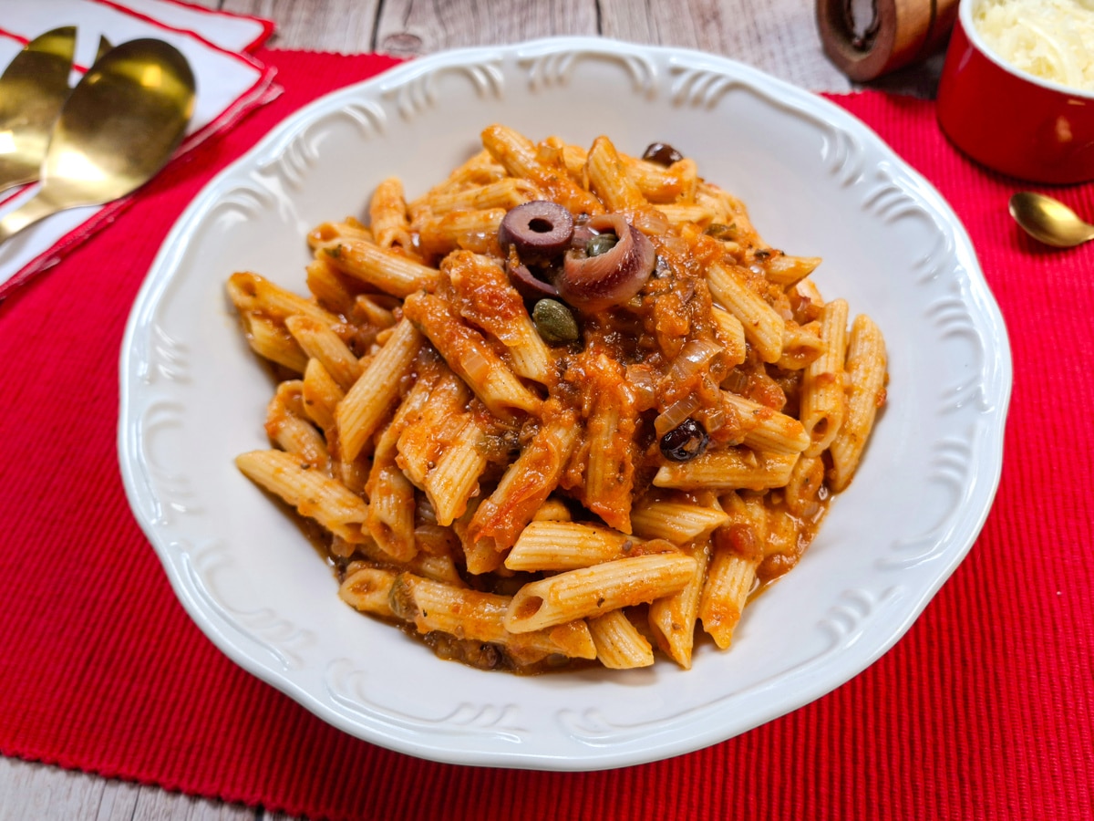 Penne alla puttanesca