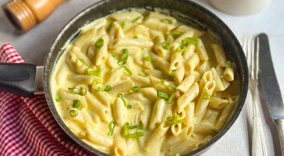 Penne ao molho branco