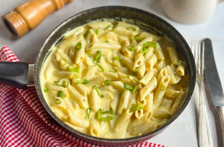Penne ao molho branco