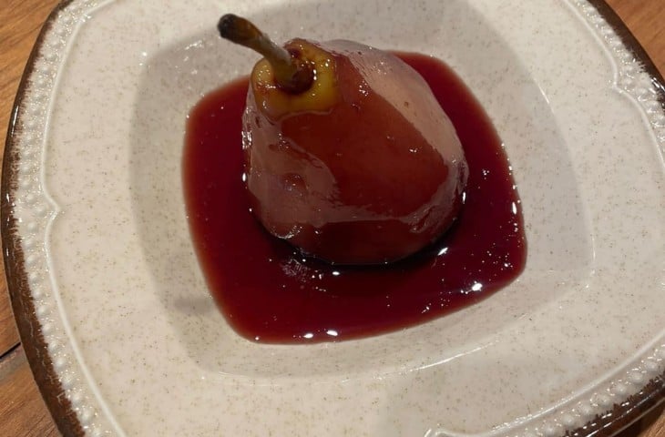 Peras ao vinho