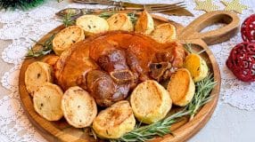 Pernil assado na air fryer