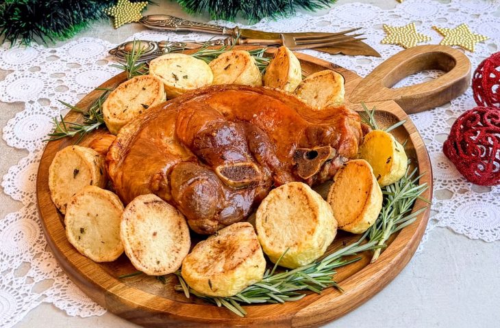 Pernil assado na air fryer