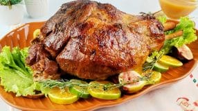 Pernil assado no forno