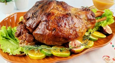 Pernil assado no forno