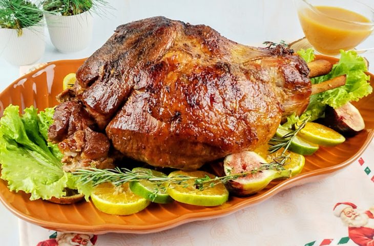Pernil assado no forno