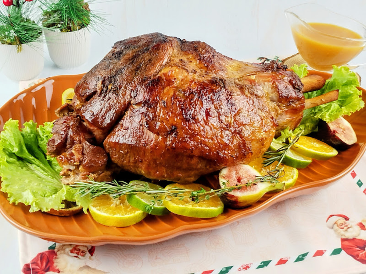 Pernil assado no forno