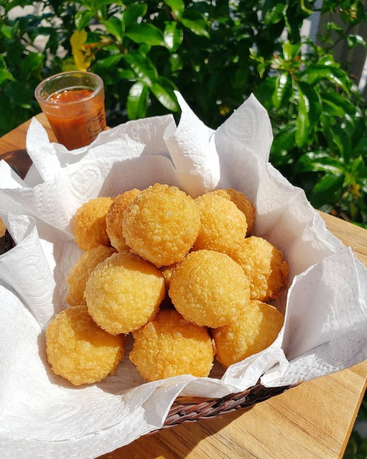 Pérolas de queijo