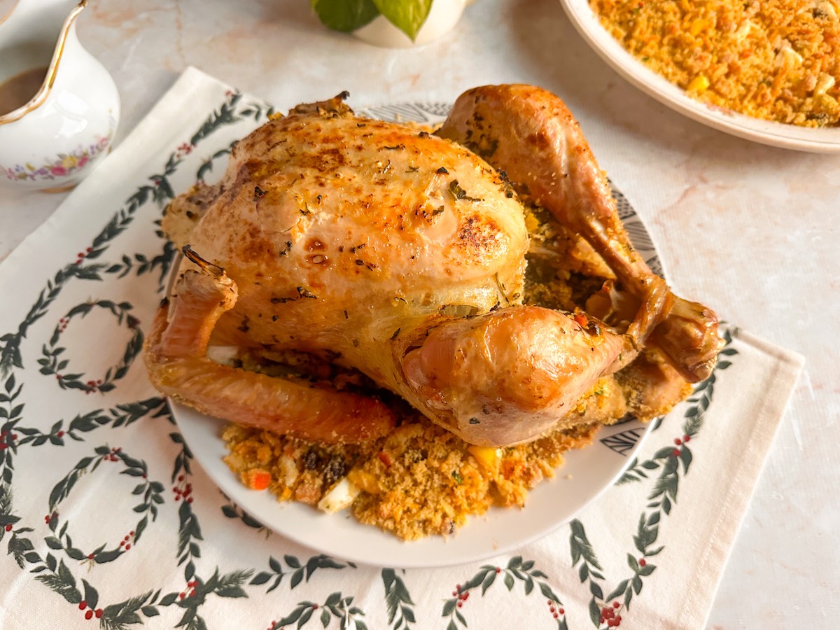 Peru de Natal temperado