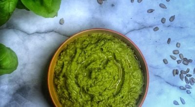 Pesto com brócolis