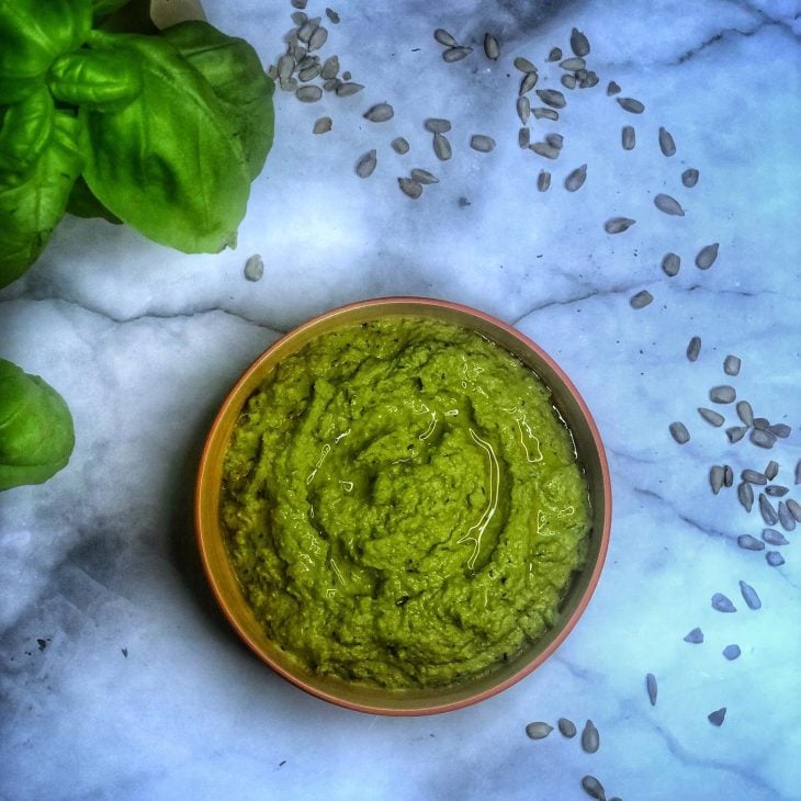 Pesto com brócolis