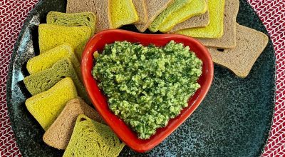 Pesto de ramas de cenoura