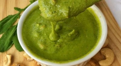 Pesto de rúcula