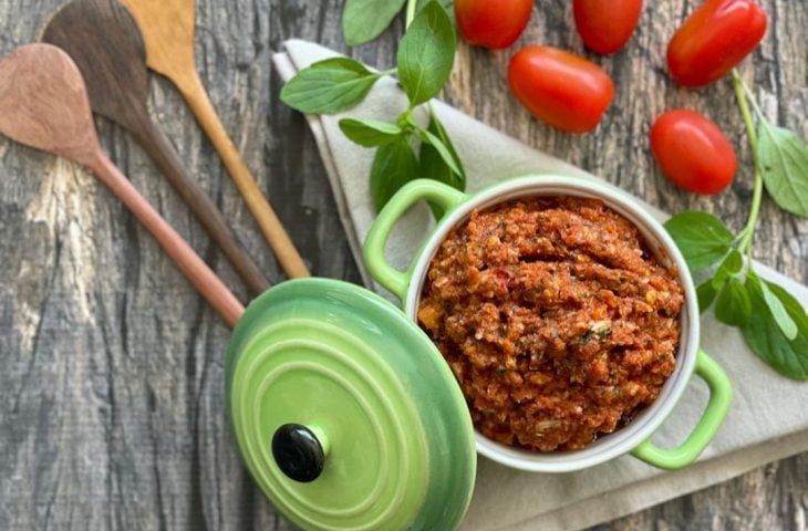 Pesto de tomate seco