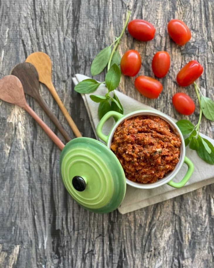 Pesto de tomate seco