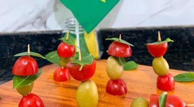 Petisco no palito
