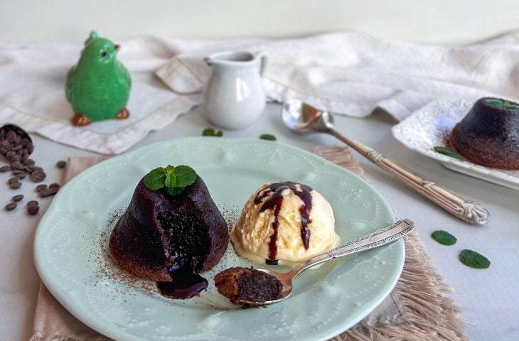 Petit gateau na air fryer