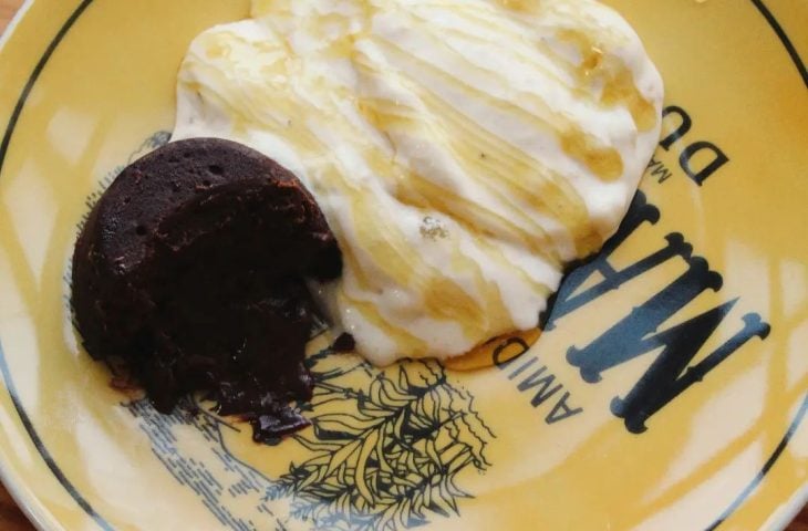 Petit gâteau vegano e sem glúten