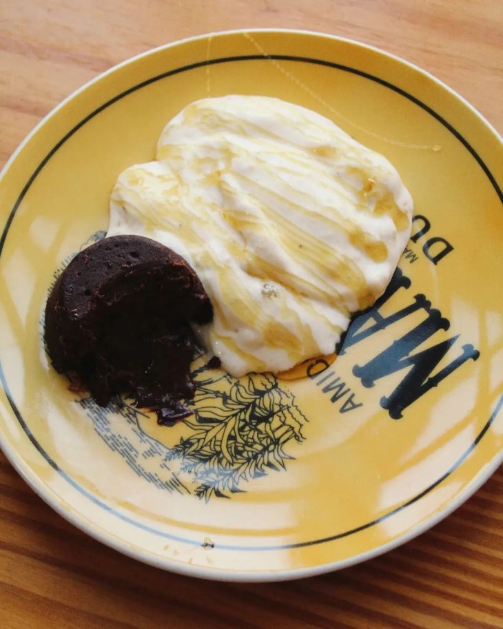 Petit gâteau vegano e sem glúten