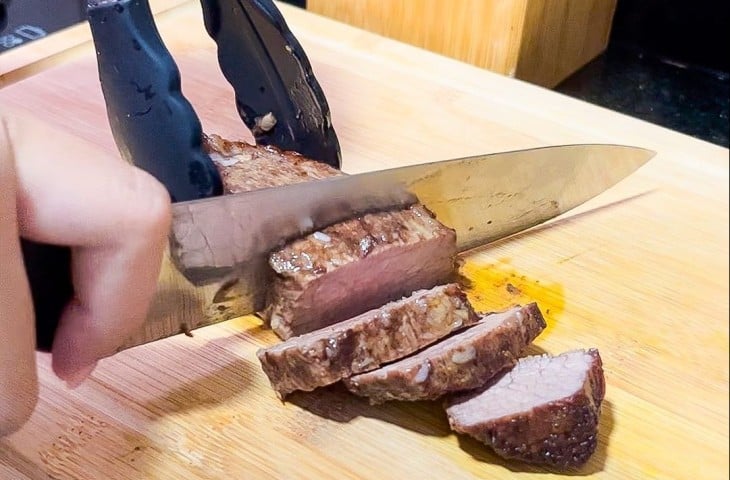 Picanha com alho na airfryer