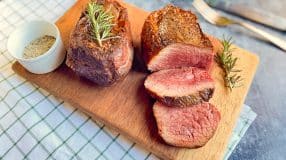 Picanha na air fryer com papel alumínio